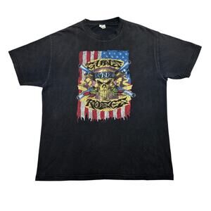 Vintage 2005 Guns N Roses Tour Shirt Men's Large Y2K Axel Rose Use Your Illusion